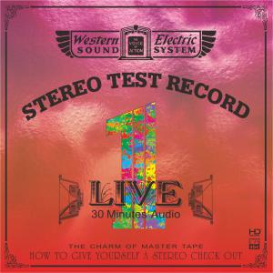 Live 1—30 Minutes' Audio Test CD