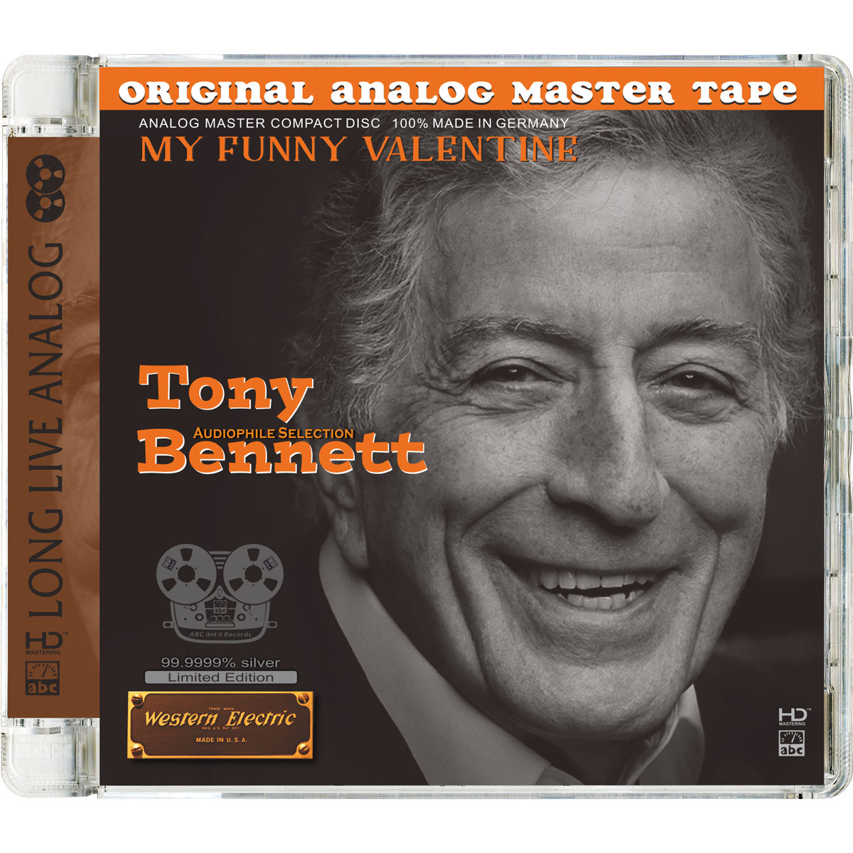 Tony Bennett-My Funny Valentine - Vocal - HD-Mastering CD -  ABC（Int`l）Records